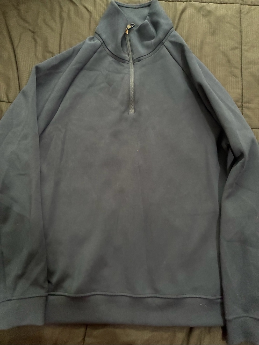 lululemon athletica Smooth Spacer Quarter zip  - Navy Blue